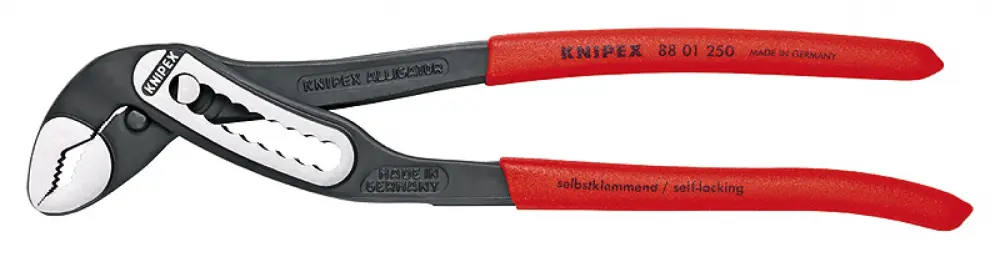 Alicate multiagarre - knipex - cocodrilo 300 mm - autoblocante - dureza 61