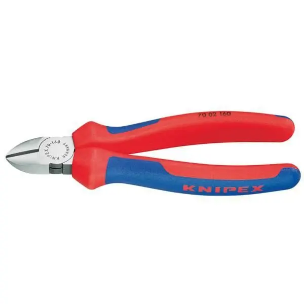 Alicates de corte lateral - knipex - 7002160 - diámetro de alambre 2 mm -