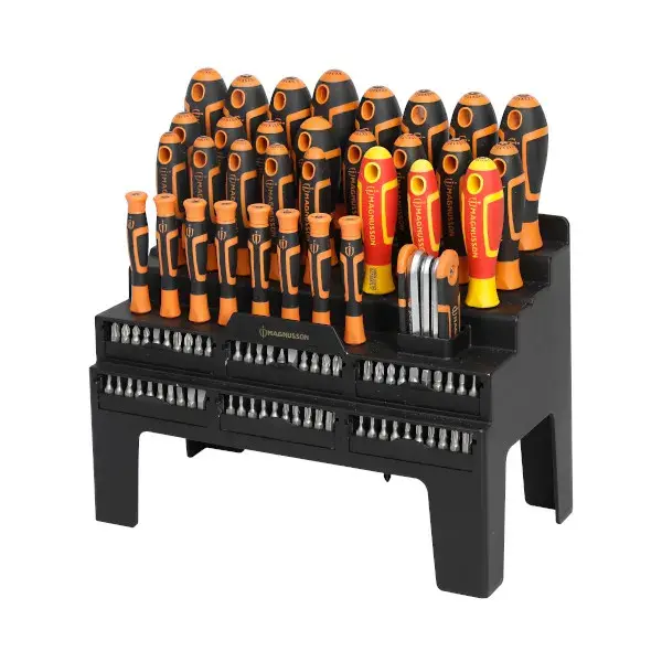 Set destornilladores Magnusson 100 uds