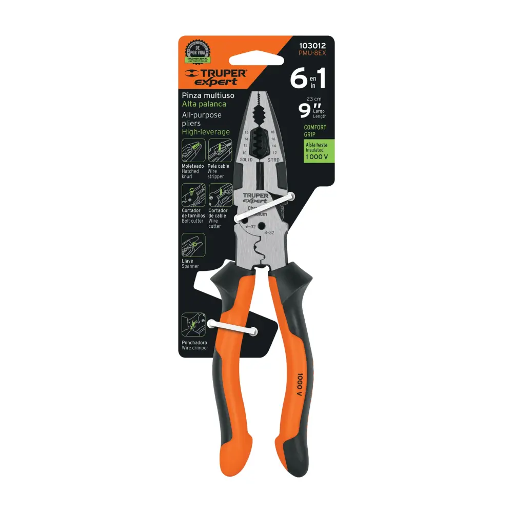 Ergonómico Alicate multiusos