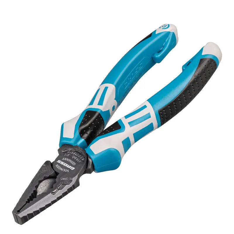 Gross - alicates universales - 165 mm con Estuche de Almacenamiento