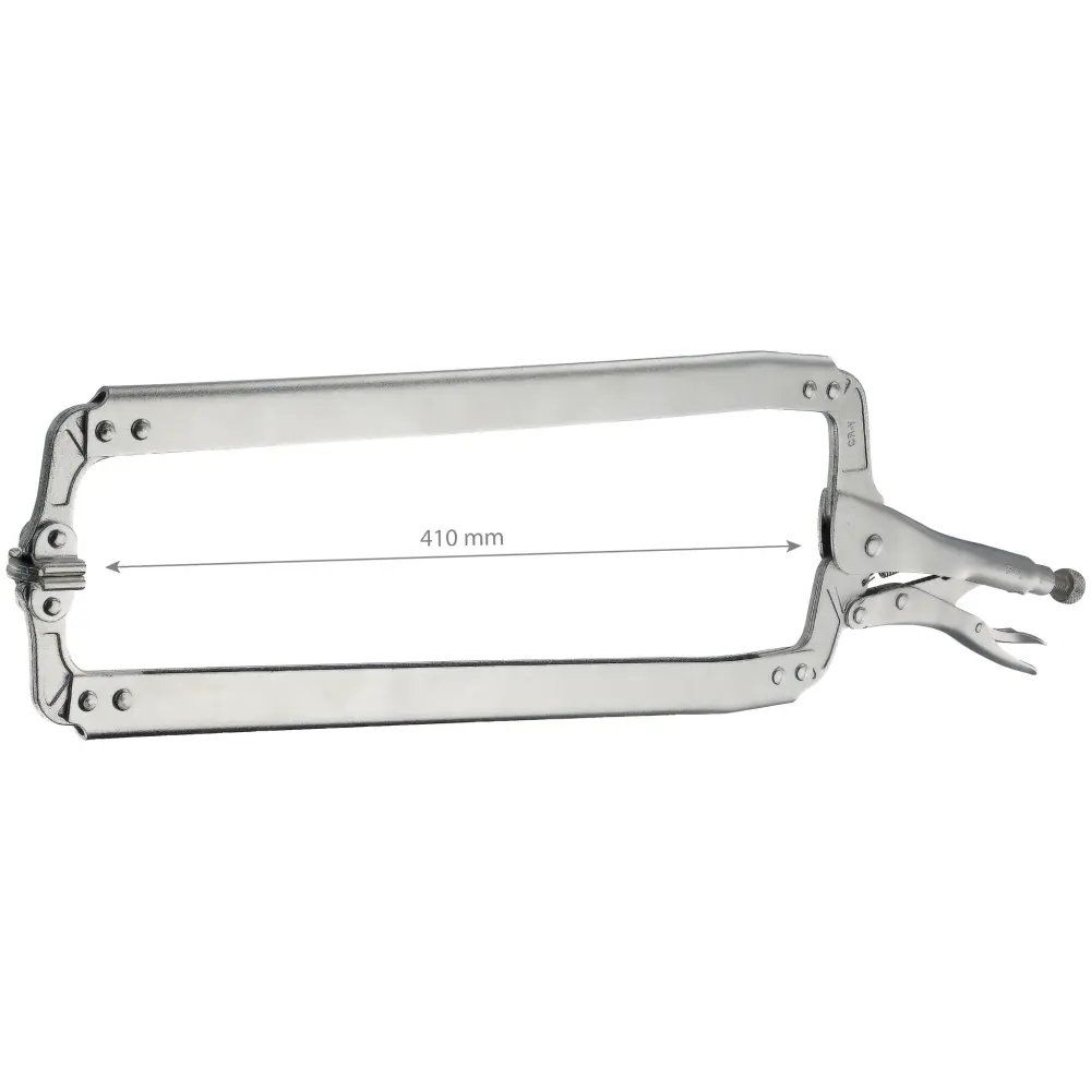 Gys 061347 2 mordazas 610mm boquilla plana (apertura de 410 mm)