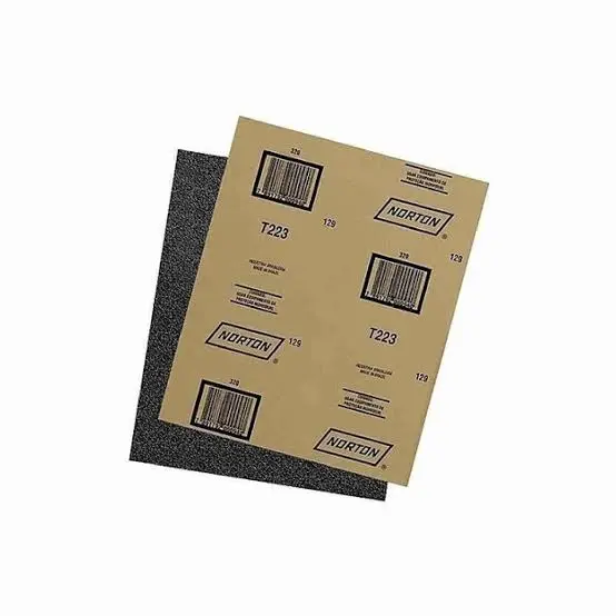 Lija al agua G120 - Norton | 10 Piezas |