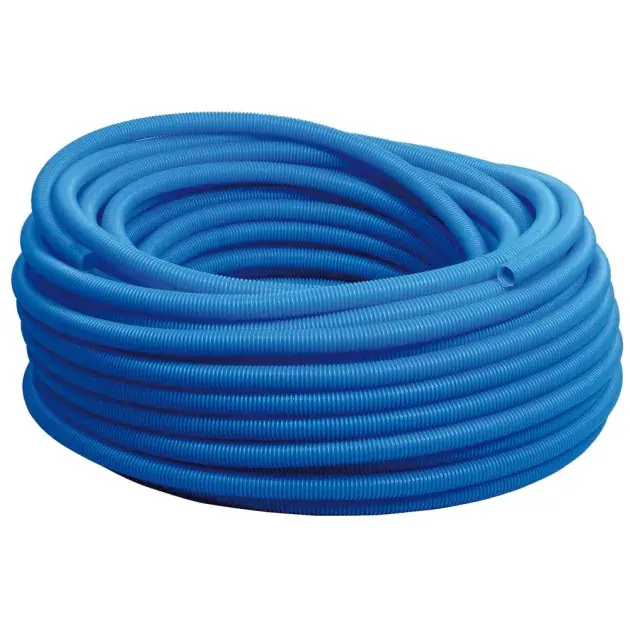 Rollo saniflex 16 mm - 50 metros azul