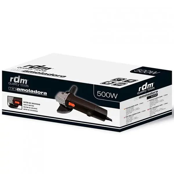 Amoladora Angular 500W RDM Quality Tools