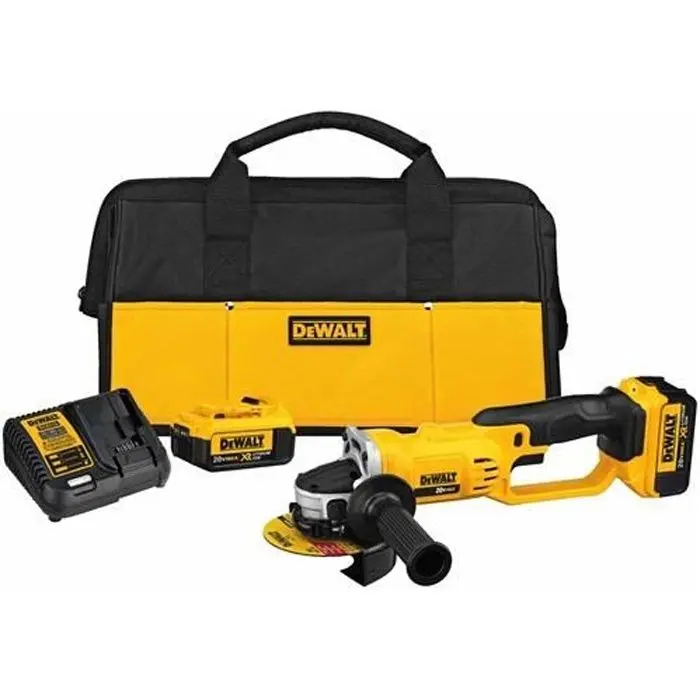 Amoladora angular Dewalt dcg412m2 - 18v li-ion xr/4ah - inalámbrica
