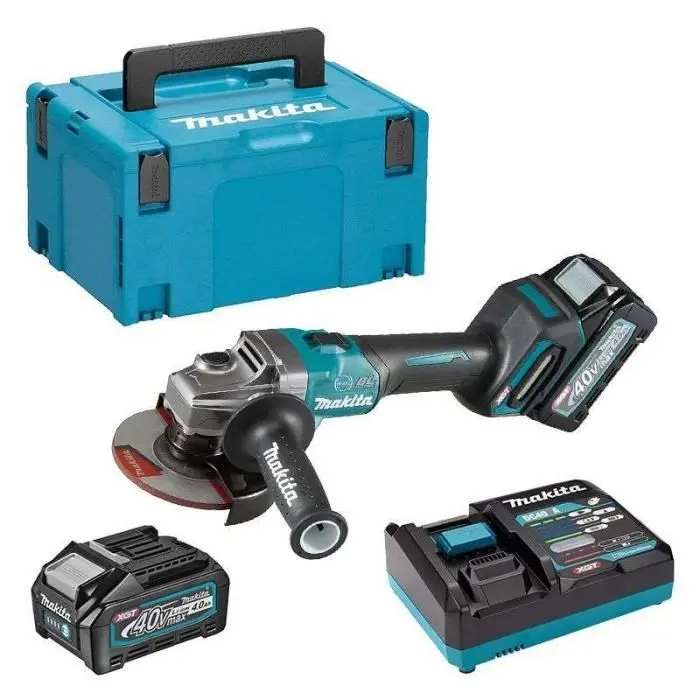Amoladora - Makita - ga005gm201 - 125 mm - 40 v máx. Li-ion - 2x4 ah
