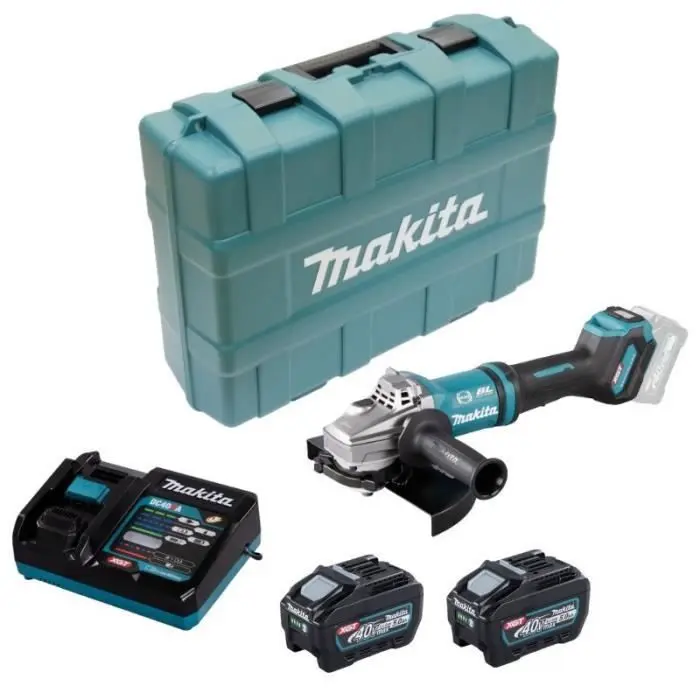 Amoladora - Makita ga038gt201 - 40v max li-ion ø230 mm - inalámbrica - bate