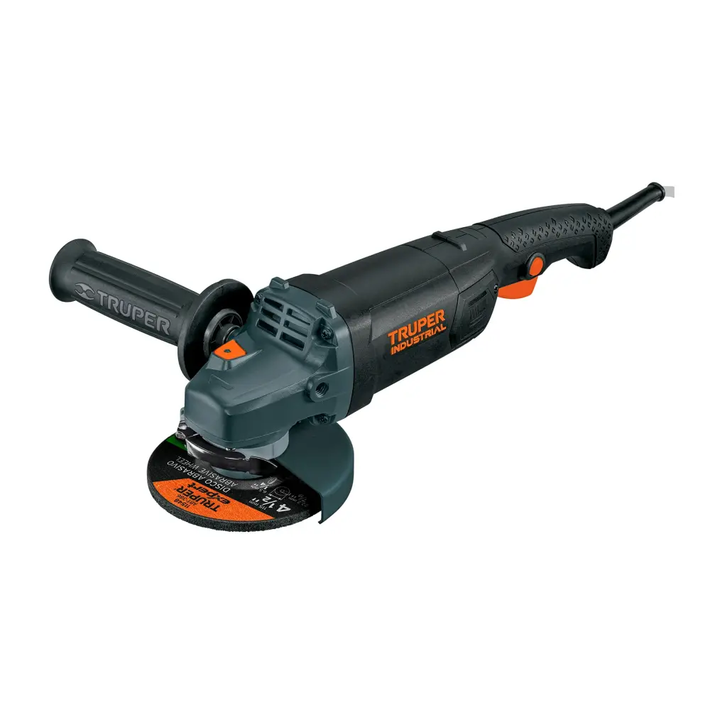 Esmeriladora Angular 4-1/2", 1250W, Truper ESMA-4512N