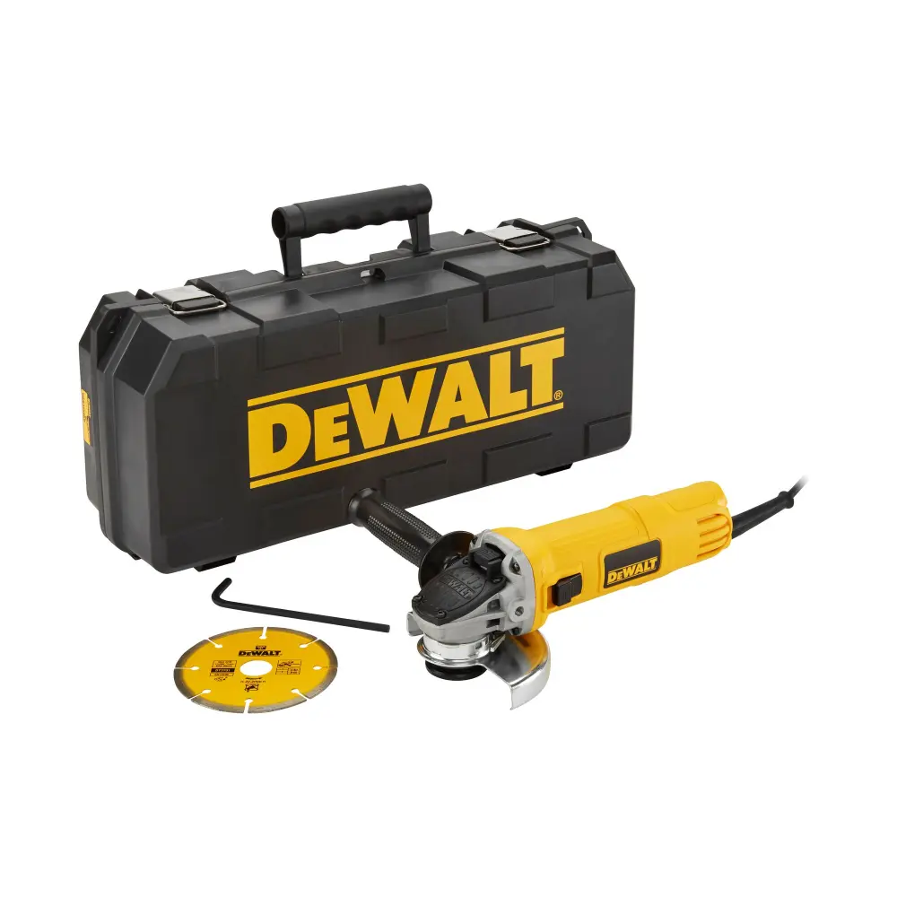 Sierra de Calar Dewalt dwe4156kd-qs - mini-amoladora 115mm 900w