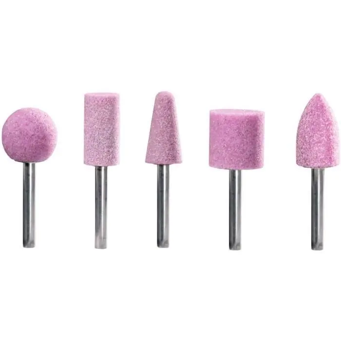 Surtido de muelas abrasivas para amoladora recta - metabo - para acero y ac