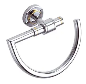 Estante de Ducha Toallero de Anilla Abierta "Munich" Acabado Cromo