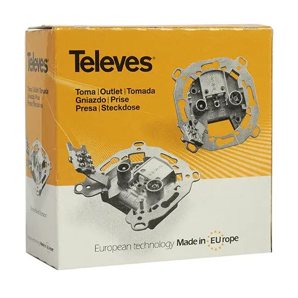 Caja toma paso 10db fm-tv televes