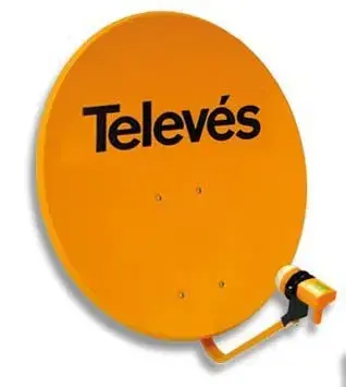 Kit antena parabólica 800 digital televés televes