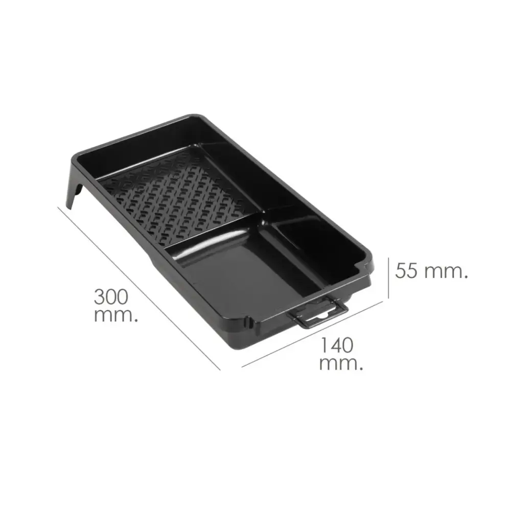 Cubeta pintura reducido negro 5,5x14x30 cm