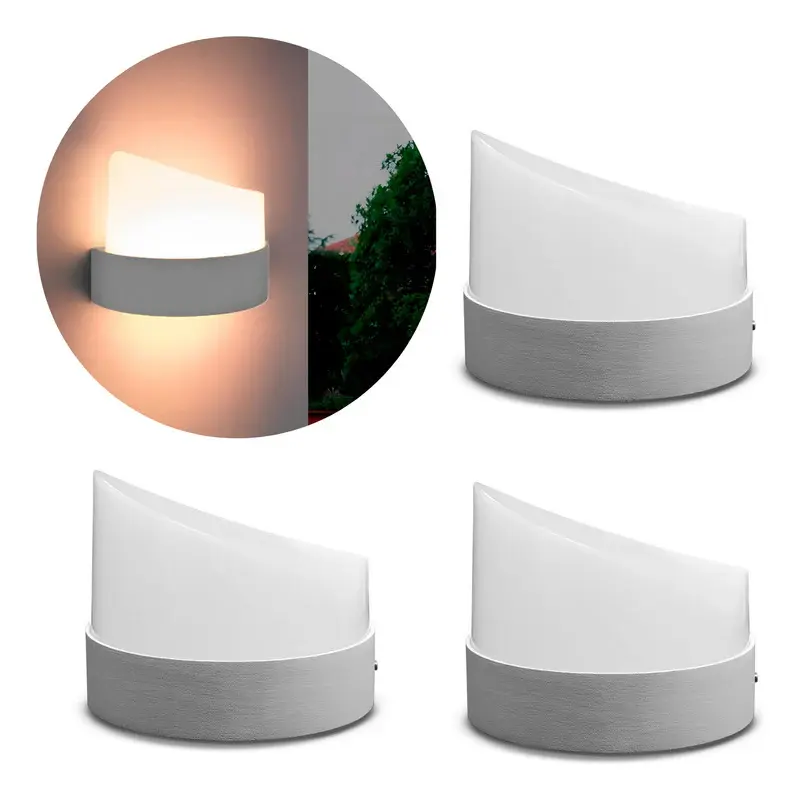 Aplique para Espejo Set X3 Aplique Pared Exterior Luminaria Foco Lampara