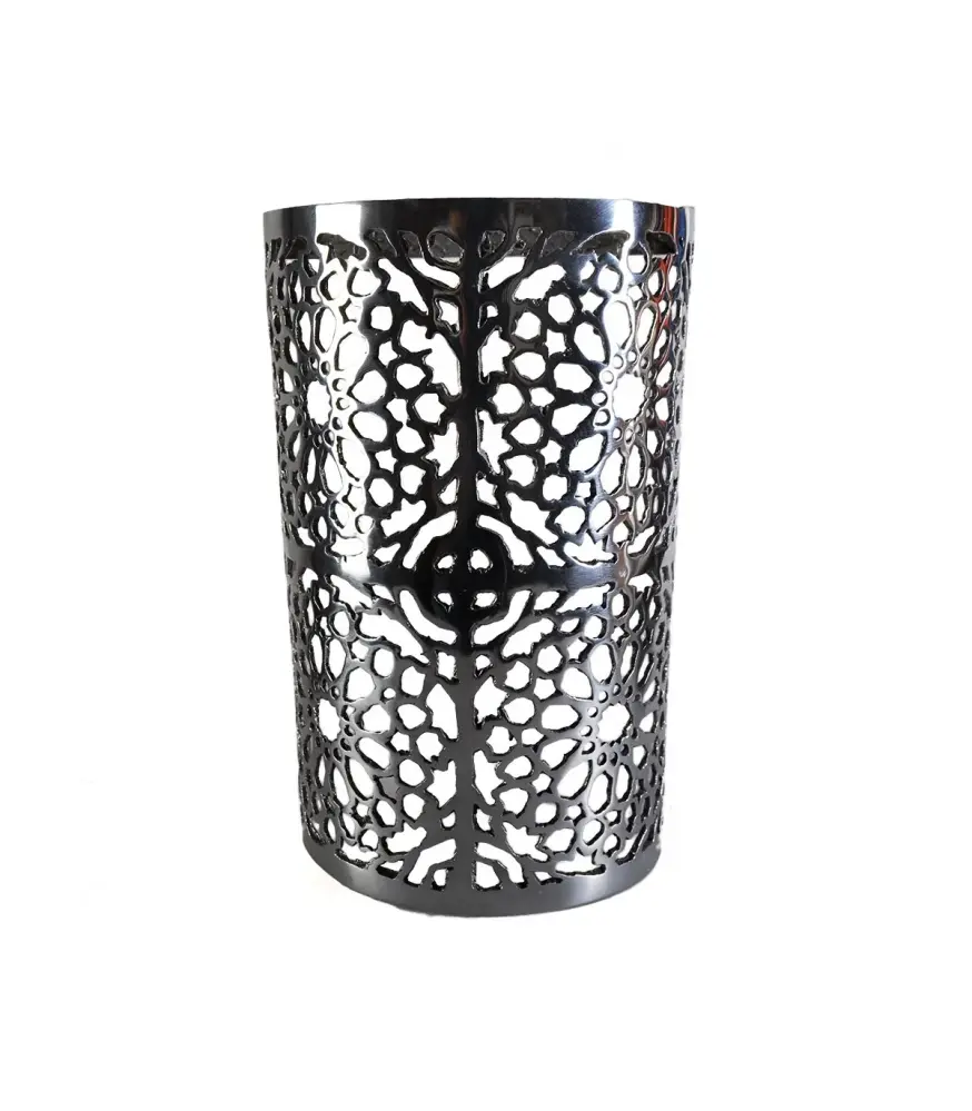 Aplique Pared Aluminio - Artesaní Marroquí - Decoración Andalusí - Modelo HAMRA con Brazo Ajustable