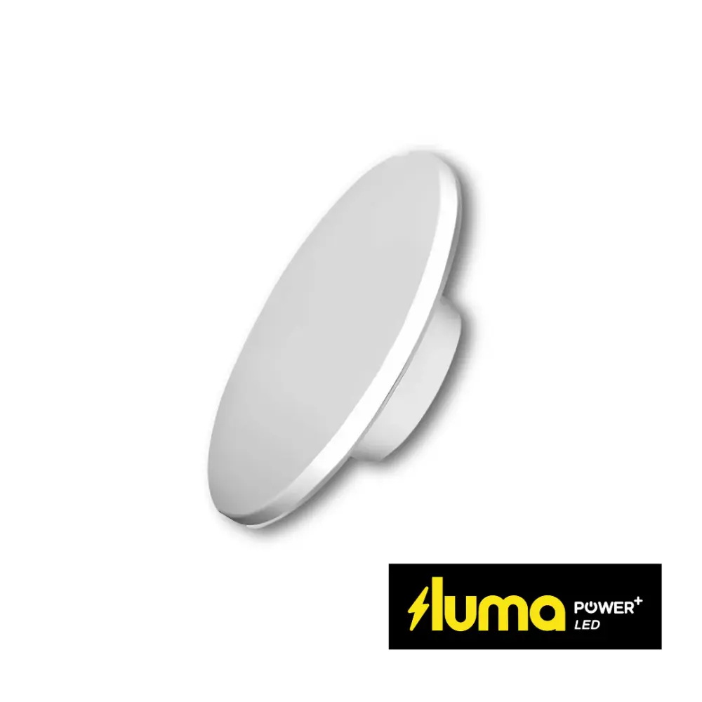 Aplique de Pared Aplique 12W Circular Tricolor - Blanco