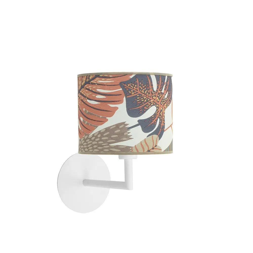 Aplique de pared etiopia blanco 17cm (Incluye Tornillos)