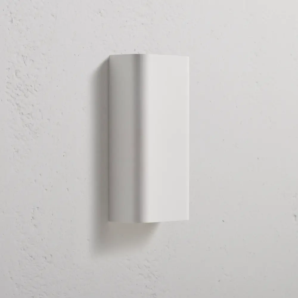 Camden - Aplique de pared doble vertical - Pintable con Brazo Ajustable