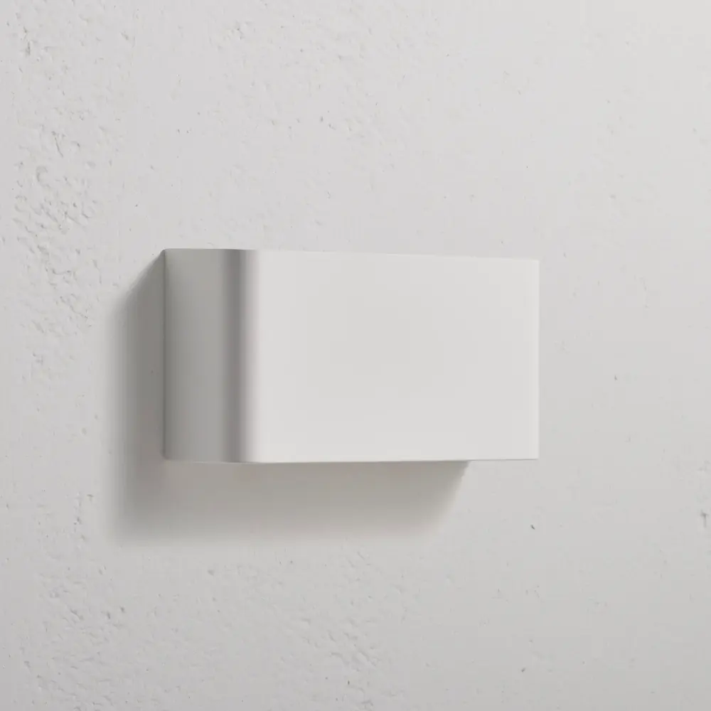 Camden - Aplique de pared fácil apaisado – Pintable | Ajuste de Ángulo |