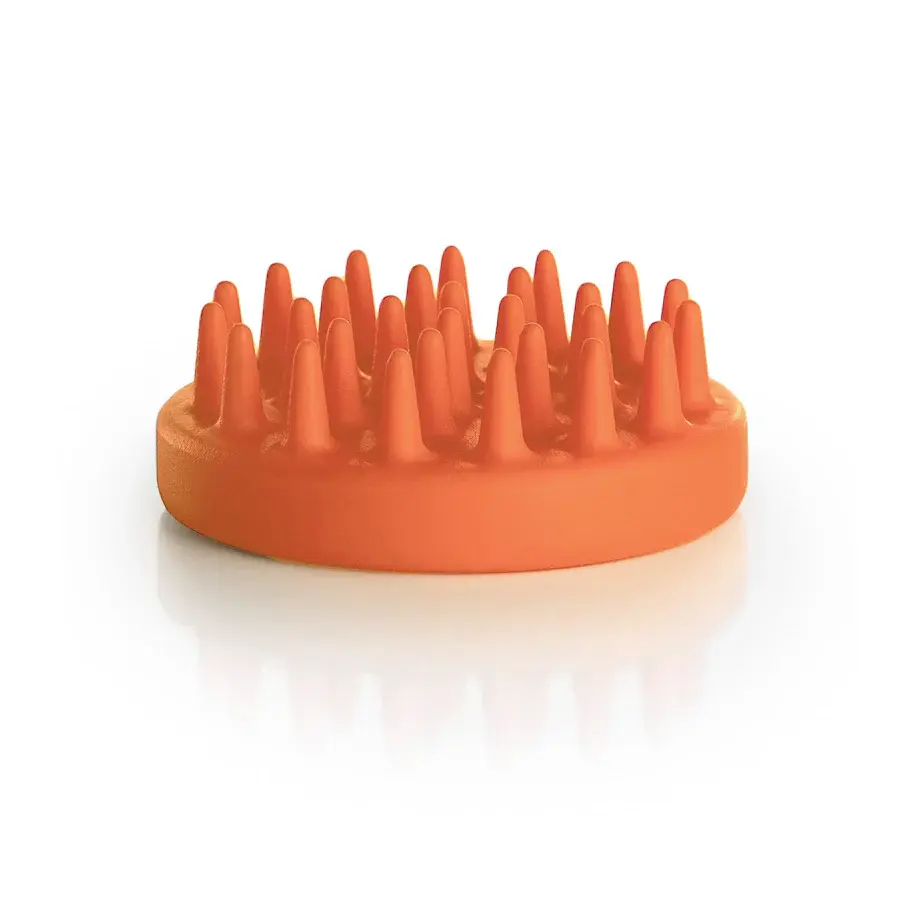 Set 5 pezzi griglia antiscivolo de silicona per portasapone serie Baketo di Lineabeta - Arancione