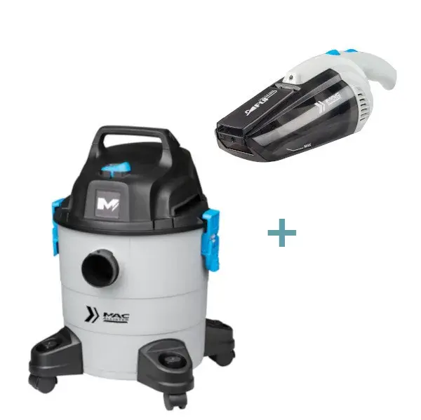 Set aspirador seco y líquido y aspirador coche Mac Allister mac_allister