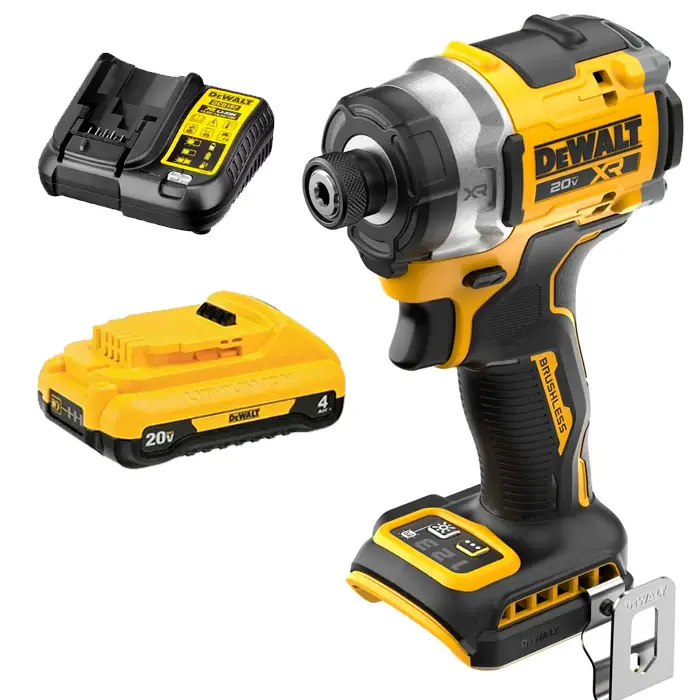 Atornillador de impacto DCF860B-B3XR 20V Ultima generación largo torque de 1/4 Baterí Cargador