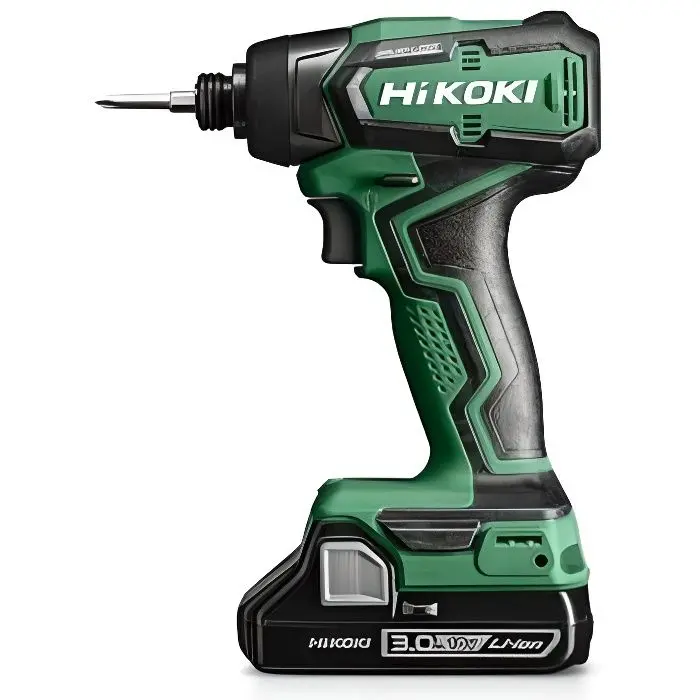 Pistola de Calor Atornillador de impacto hikoki wh18ddwqz 140nm 18v + 2 baterías 3.0 ah