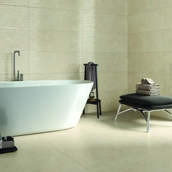 Azulejo cerámico crema Allison 33,3 x 90 cm