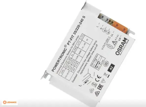 BALASTO 35w S PT-FIT OSRAM Instalación en Superficie