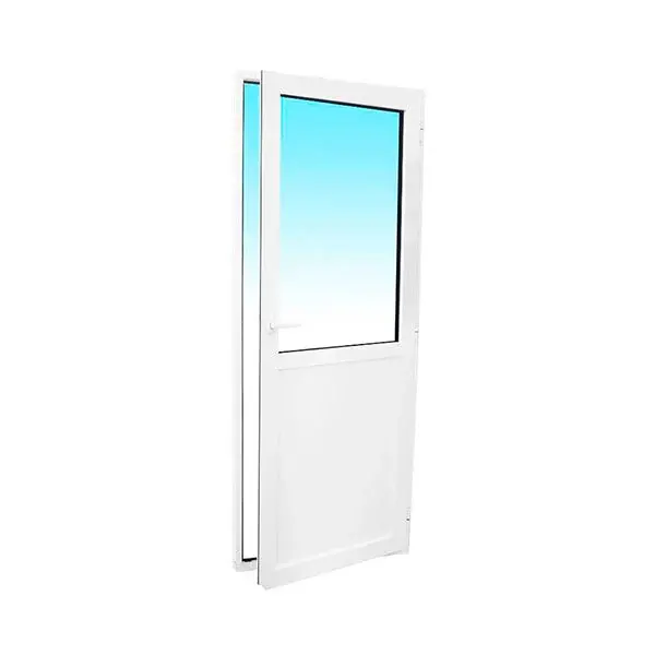 Balconera de aluminio practicable 200 x 80 cm derecha