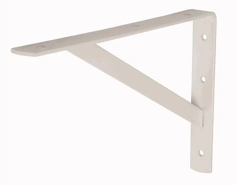 ESCUADRA BLANCA HEAVY DUTY P/TABLILLA 13"X20" 4.0MM "FIERO" con Frenos de Seguridad