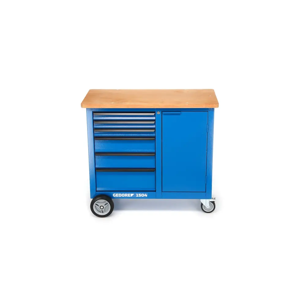 Gedore 1504 0321 - banco trabajo móvil 6 cajones (1814958)