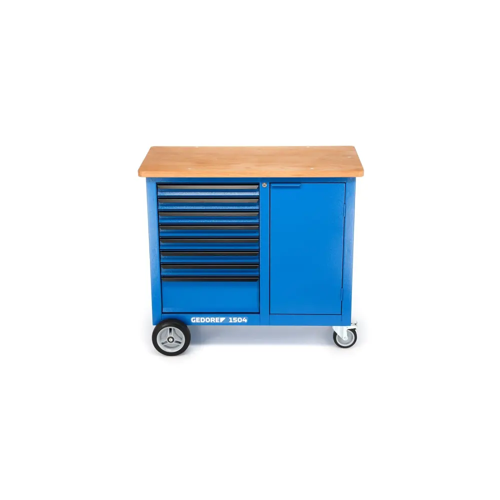 Gedore 1504 0701 - banco trabajo móvil 8 cajones (1814931)