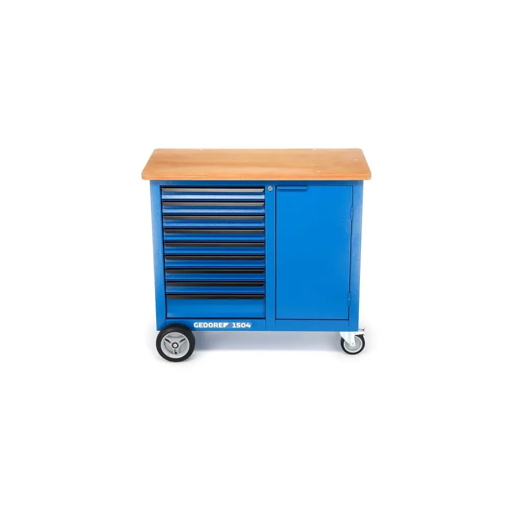 GEDORE 1504 0810 - Mobile workbench 9 drawers