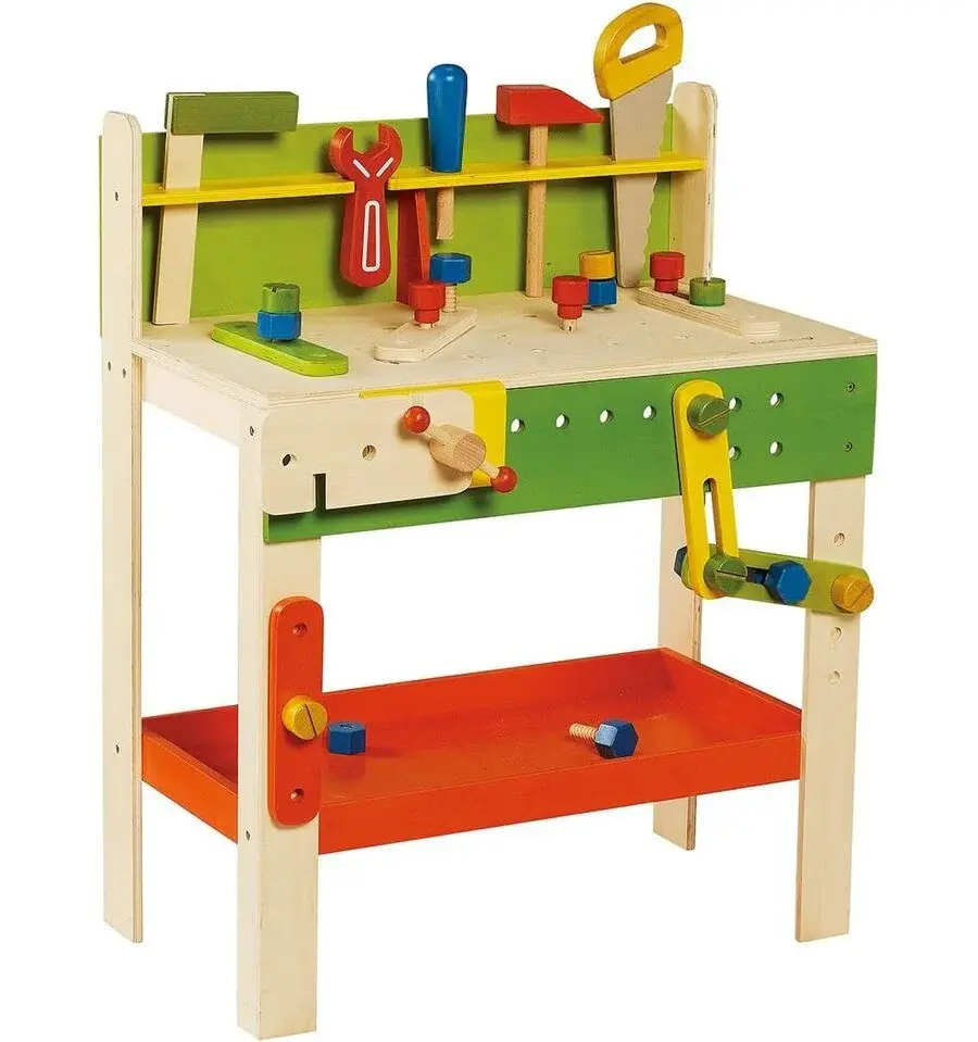 Gran banco de trabajo con Frenos de Seguridad