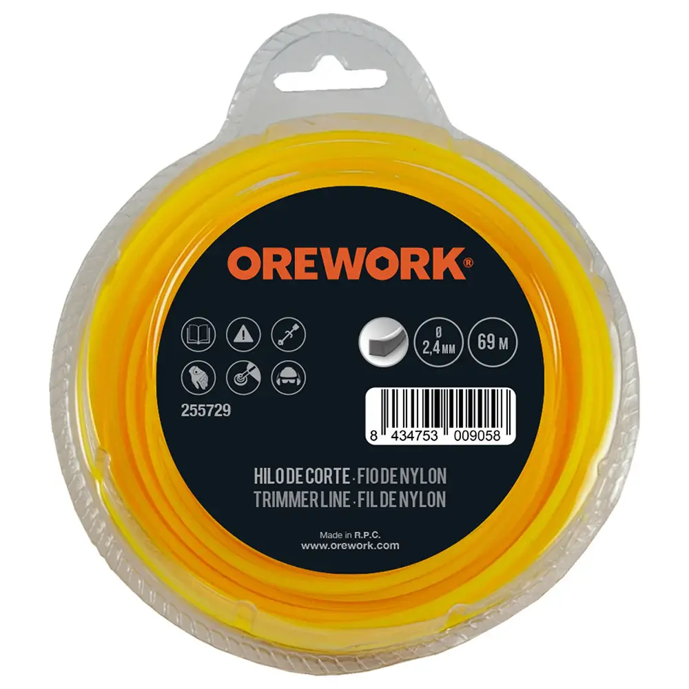 Nylon Cuadrado Orework 2.7 Mm X 56 M