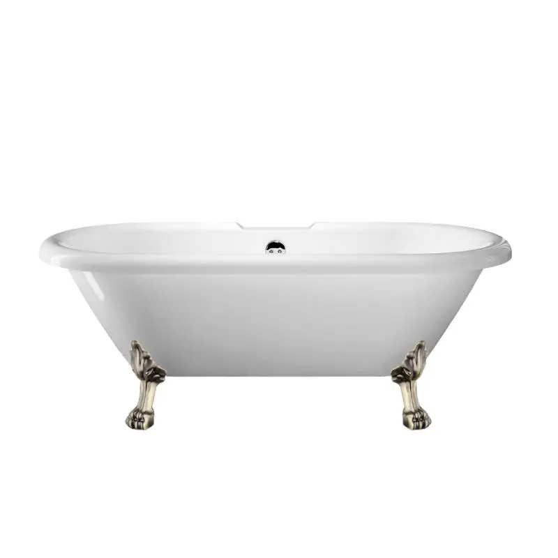 Bañera con patas chelsea 154 cm patas león bronce envejecido