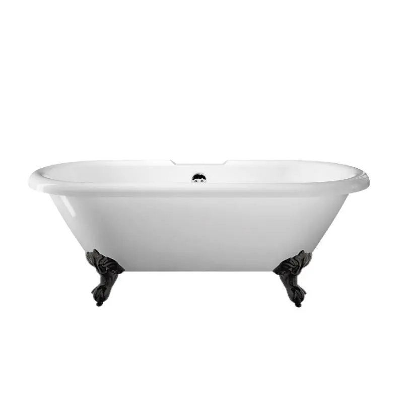 Bañera con patas chelsea 154 cm patas águila negras
