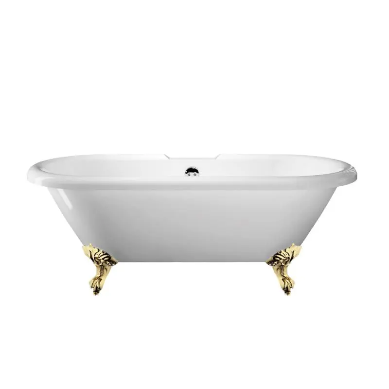 Bañera con patas chelsea 170 cm patas águila doradas