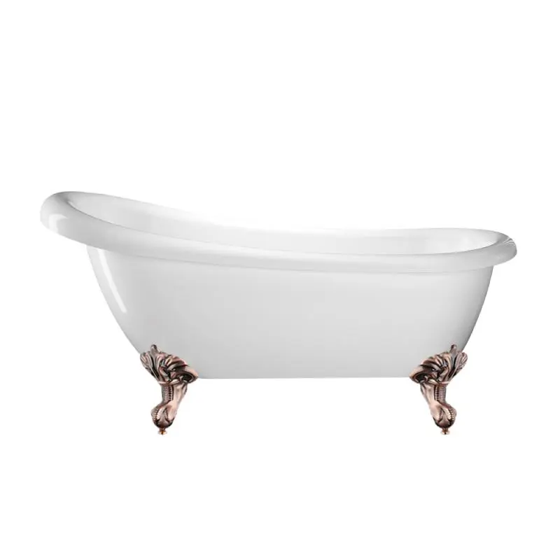 Bañera con patas richmond 171 cm patas águila cobre envejecido