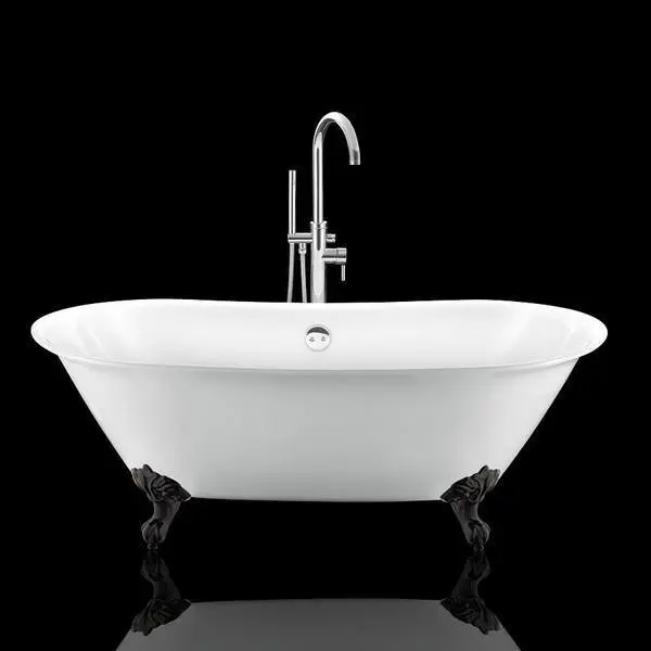 Bañera con patas surry hills 165 cm patas águila negras
