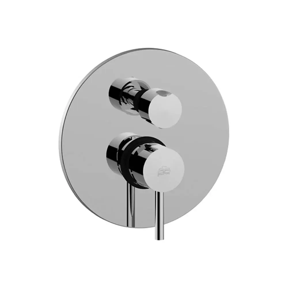 Miscelatore incasso doccia con deviatore con 3 Uscite serie Birillo modello BI019CR cromato Paffoni