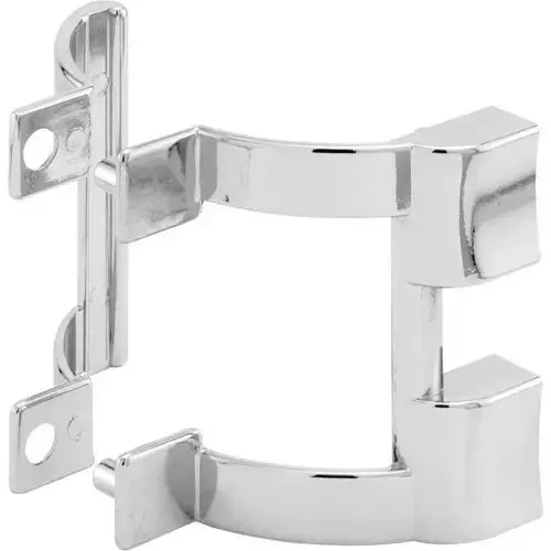 2-1/4 Inch Shower Door Handle and Towel Bracket Set Prime-Line Cromo M 6198