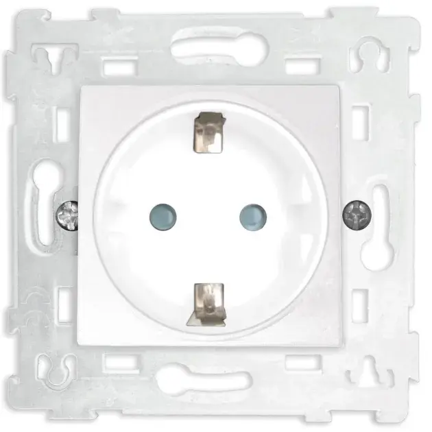 Base de enchufe kalia blanco