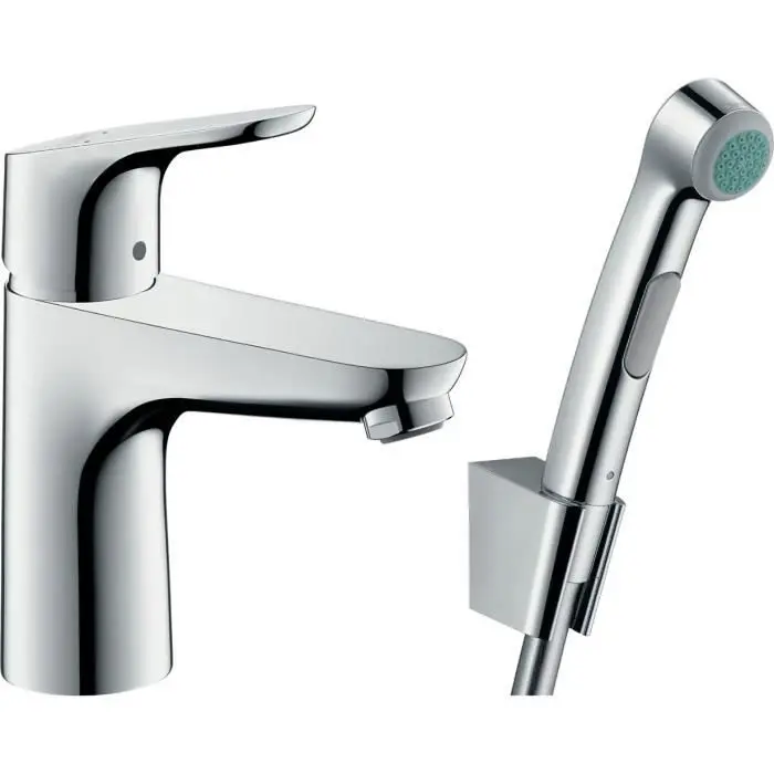 Hansgrohe focus juego de bidé, desagüe push-open, cromo, 31927000