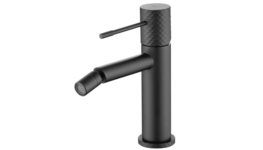 Mice- grifo monomando de bidet- mezclador de wc - color negro mate