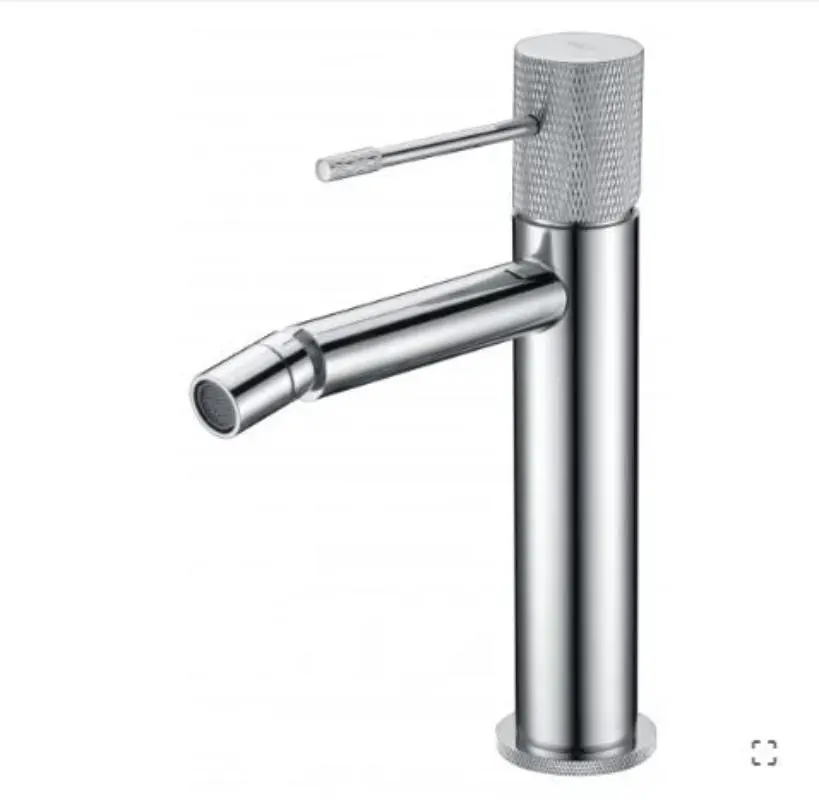 Monomando de bidé cromo serie line