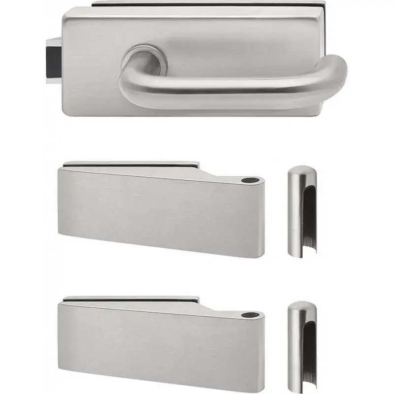 Herrajes De Bisagras Para Puertas De Vidrio HDPC-1702 | Antigolpes |